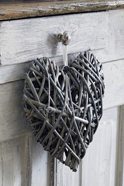 Heart shaped decoration — Stock Photo