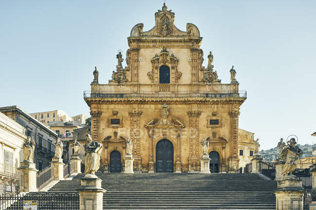 Catedral de São Pedro, Modica, Sicília, Itália — Fotografia de Stock