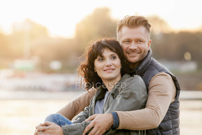 Mid adult couple, portrait — Stock Photo