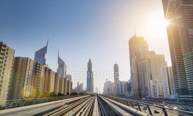 Downtown Dubai Metropolitana — Foto stock