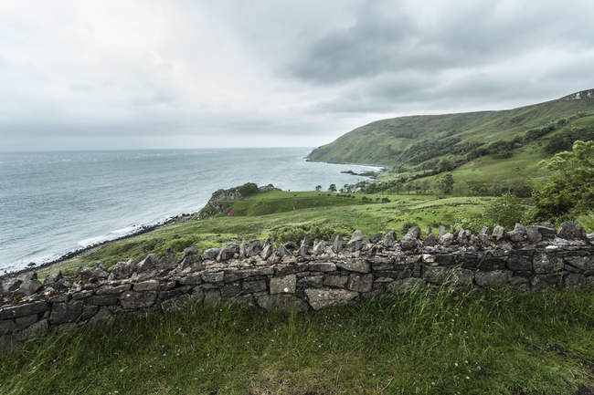 View of coastline at Glenariff — Stock Photo