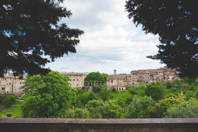 Vista panorâmica de Colle di Val d 'Elsa, Siena, Itália — Fotografia de Stock
