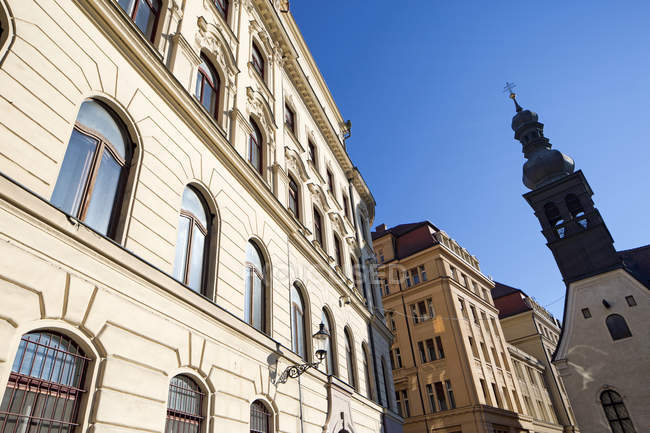 Tilt зору архітектури в Братиславі — стокове фото