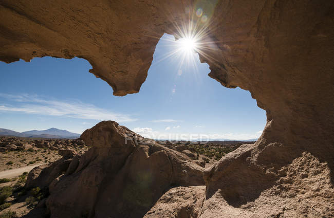 Valley of rocks, Southern Altiplano, Bolivia, South America — Stock Photo