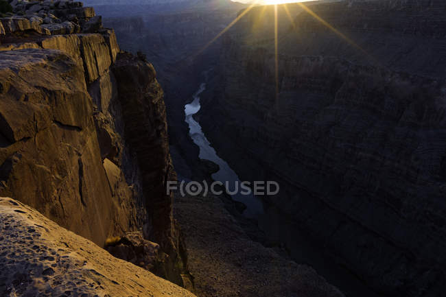 Toroweap Overlook, Grand Canyon, Toroweap, Utah, Stati Uniti — Foto stock