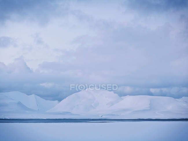 Inverno paisagem oceânica — Fotografia de Stock