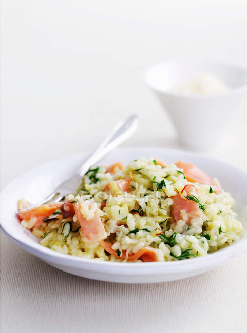 Dish of couscous with vegetables — Stock Photo