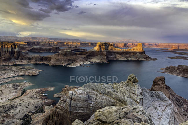 Glen Canyon nationales Erholungsgebiet, großes Wasser, utah, usa — Stockfoto