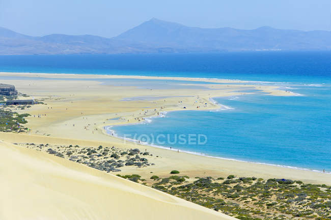 Spiaggia Di Sotavento Penisola Di Jandia Fuerteventura