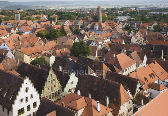 Средневековый город Ротенбург — стоковое фото