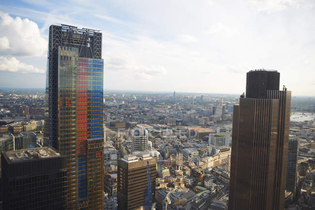 Vista do edifício L eadenhall, Londres, Inglaterra — Fotografia de Stock