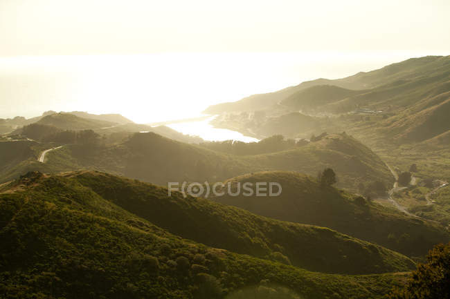 Vista de Marin Headlands - foto de stock