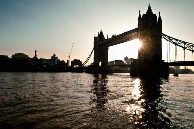 Tower Bridge à Londres — Photo de stock