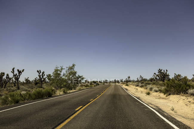 National Trails Highway, Amboy, California, EE.UU. - foto de stock