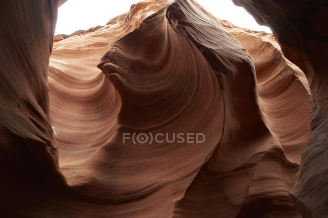 Upper Antelope Canyon outside of Page, AZ on the Navajo lands — Stock Photo