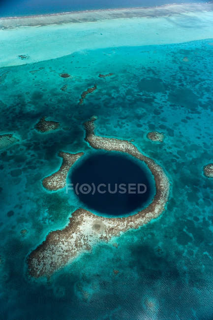 Вид на бар'єрний риф — стокове фото