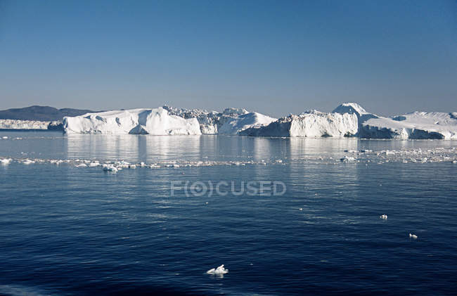 Baía de Disko na Groenlândia — Fotografia de Stock