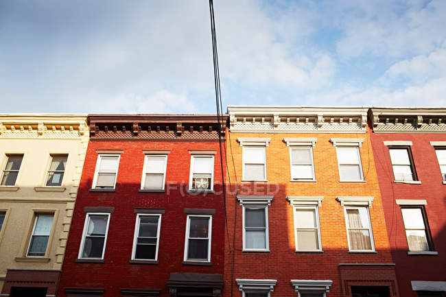 Colorful Apartment building — Stock Photo