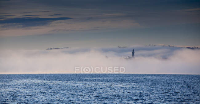 Mist on Lake Maggiore — Stock Photo