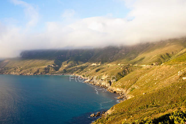 Scenic view of Chapman Peak, Cape Town, Western Cape, South Africa — Stock Photo