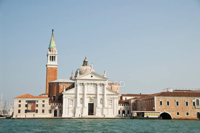 Церковь Святого Георгия Маджоре, Венеция, Италия — стоковое фото