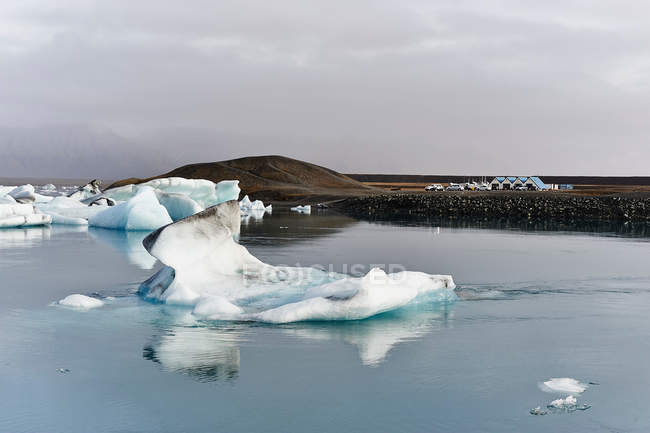 Lac de glacier Jokulsarlon — Photo de stock