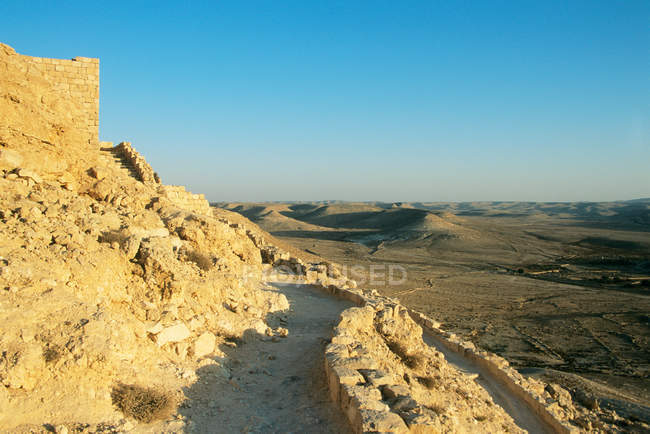 Desierto del Negev en Israel - foto de stock