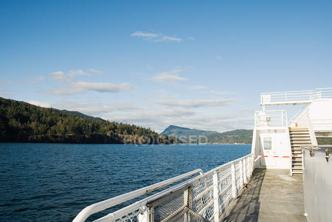 Voyage en ferry vers Salt Spring Island — Photo de stock