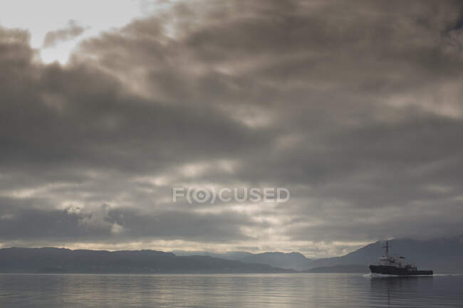 Траулер, остров Скай, Шотландия — стоковое фото