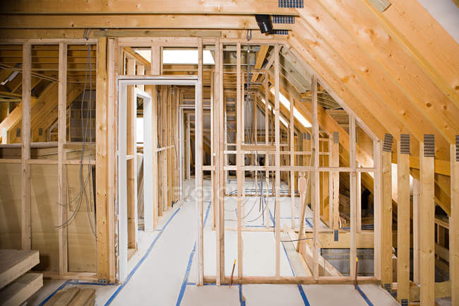 Construction in house indoors during daytime — Stock Photo