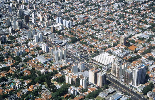Vista aérea de Buenos Aires, Argentina - foto de stock