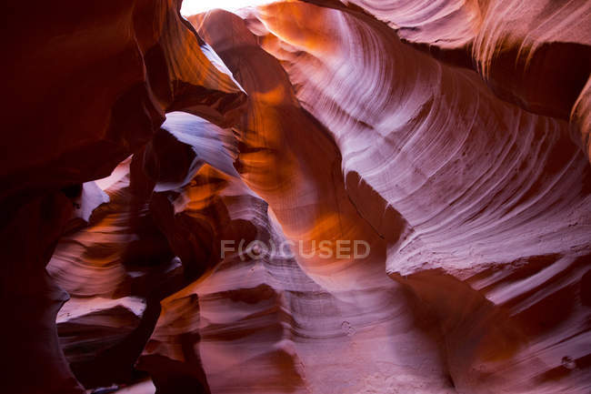 Vista del Antelope Canyon, Pagina, Arizona, Stati Uniti d'America — Foto stock