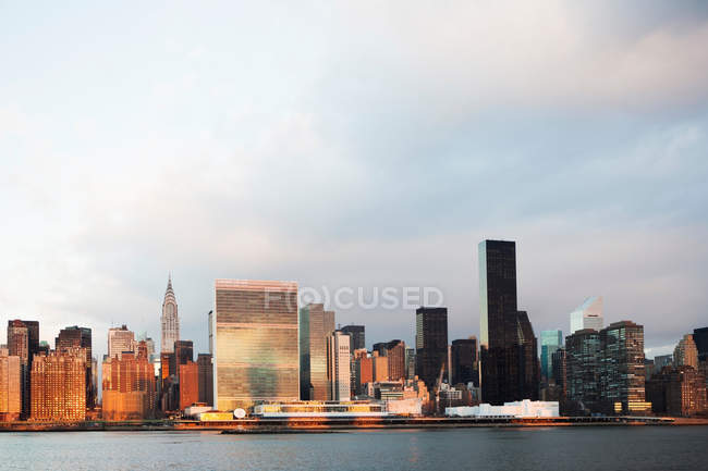 New York City skyline — Stock Photo
