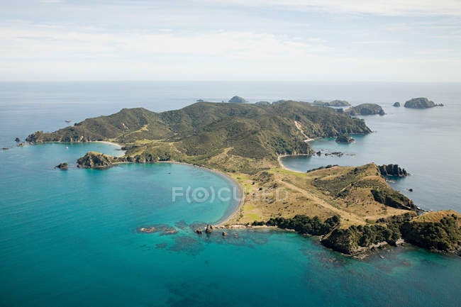 Blick auf die Bucht der Inseln — Stockfoto