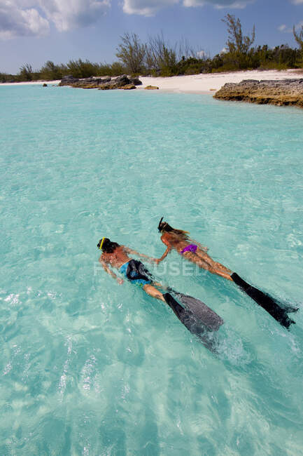 Snorkeling in the Atlantic Ocean — Stock Photo