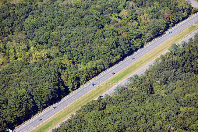 Autobahn bei Newport County — Stockfoto