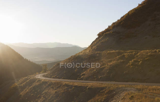 Highway 31 aka Energy Loop scenic byway, Fairview, Utah — Stock Photo