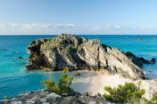 Chaplin Bay Rock, Bermuda — Stockfoto