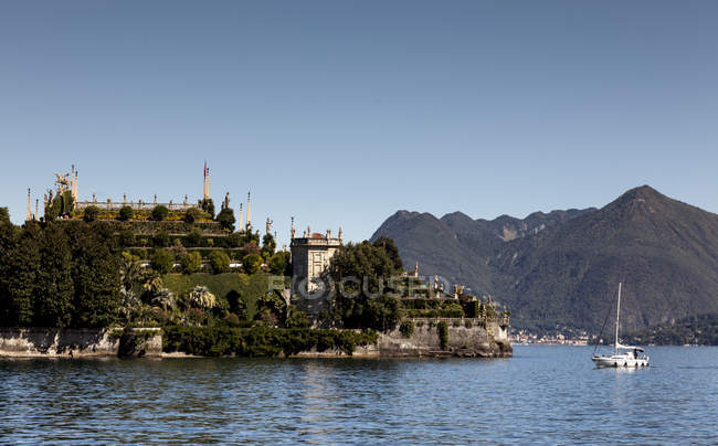 Isola bella, maggiore see, piemont, lombardei, italien — Stockfoto