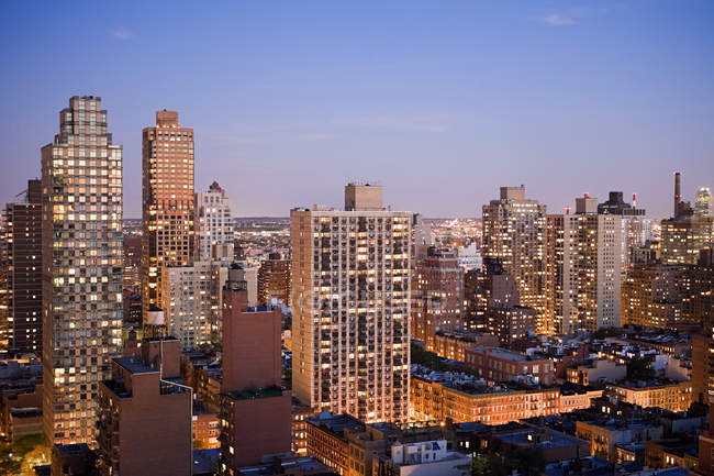 Edificios de la ciudad de Nueva York - foto de stock