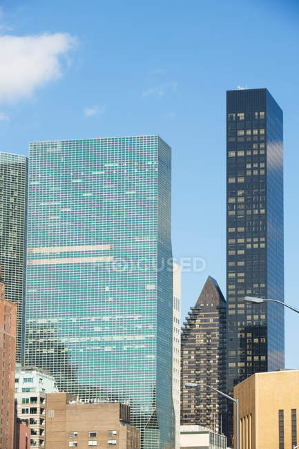 New York City skyscrapers — Stock Photo