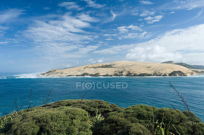 Vista panorâmica de Northland, entrada do porto de Hokianga — Fotografia de Stock