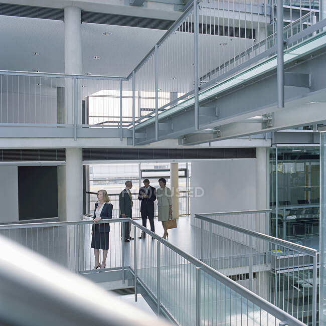 Business people looking at an office — Stock Photo