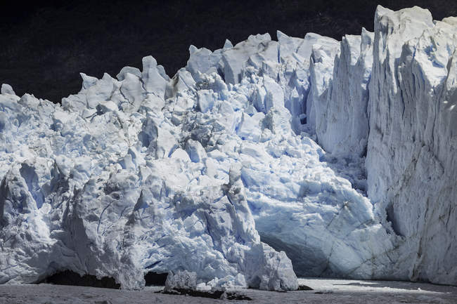 Vue du glacier Perito Moreno dans le parc national de Los Glaciares, Patagonie, Chili — Photo de stock