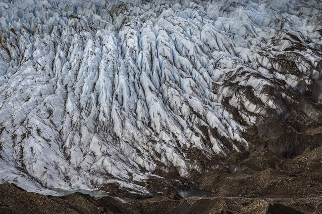 Detalle del glaciar Torre en el Parque Nacional Los Glaciares, Patagonia, Argentina - foto de stock
