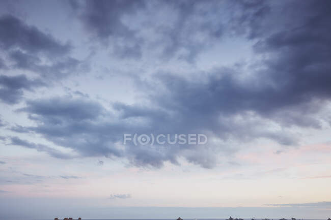 Skyline sob nuvens, Odessa, Oblast de Odessa, Ucrânia, Europa — Fotografia de Stock