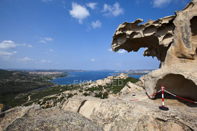 Capa D 'Orso rock formation, Sardenha, Itália — Fotografia de Stock
