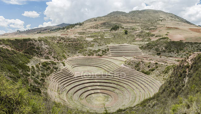 Ruinas de Moray, Cusco, Cusco, Perú, América del Sur - foto de stock