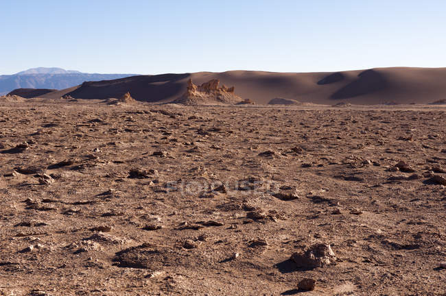 Valle de la Luna (Valley of the Moon), Пустыня Атакама, Чили — стоковое фото