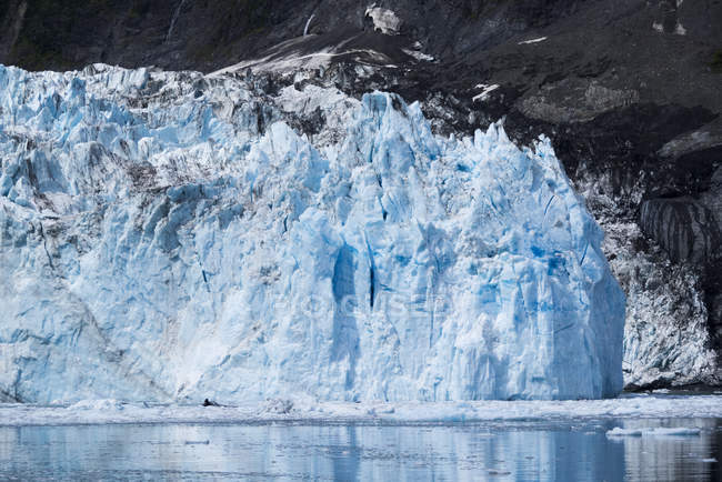 Glacier, Prince William Sound, Whittier, Alaska, United States, North America — Stock Photo
